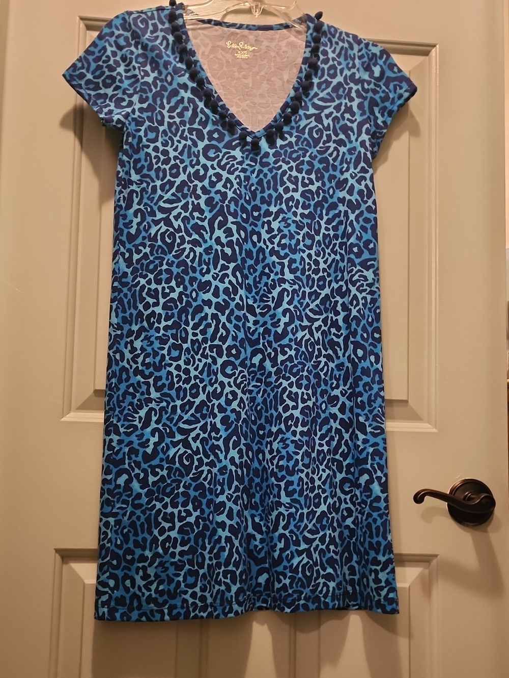 Lilly Pulitzer Tan Leopard Print Top